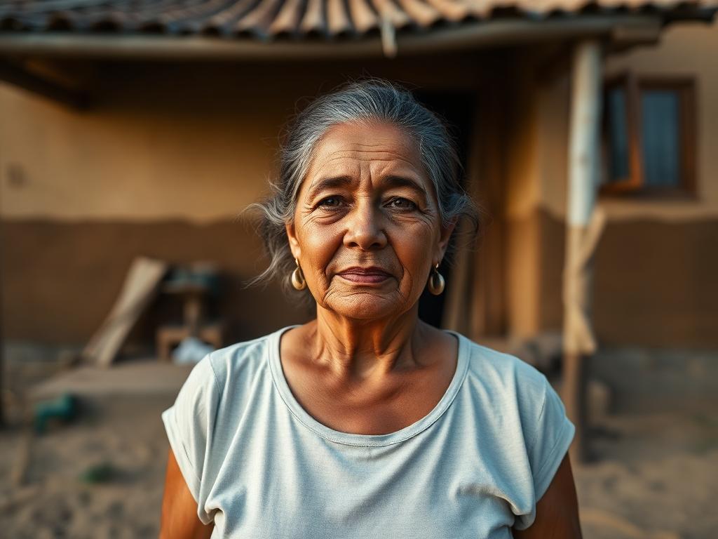 Dona Neusa, 68 anos